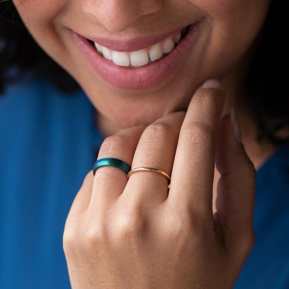 Legends Classic Thin Silicone Rings