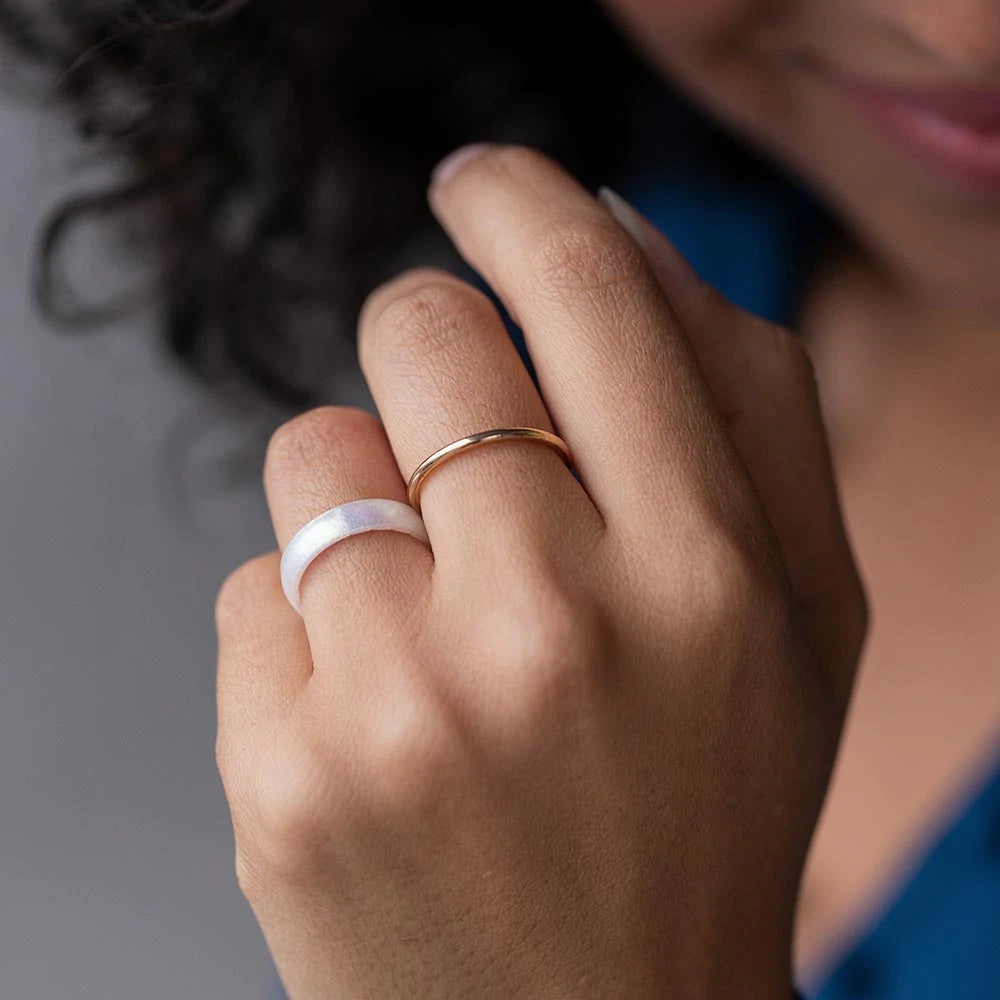 Legends Classic Thin Silicone Rings