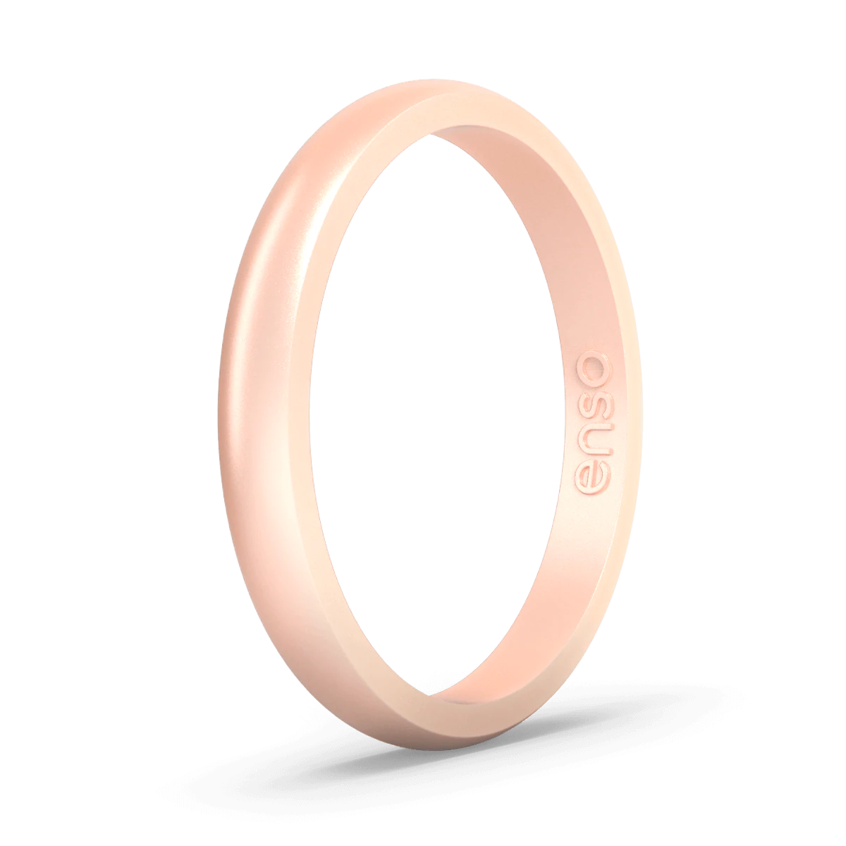 Elements Classic Halo Silicone Ring - Gold