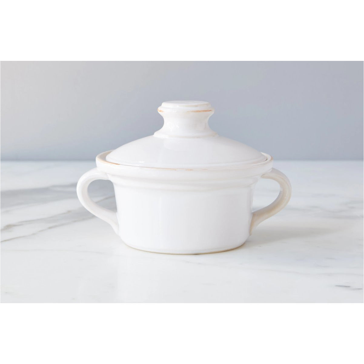 Exposed Edge Butter Dish