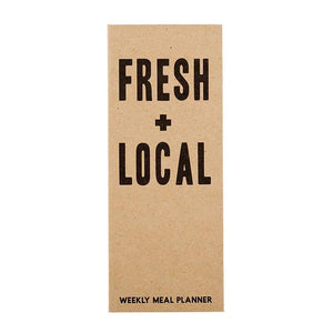 Weekly Meal Planner - Fresh + Local