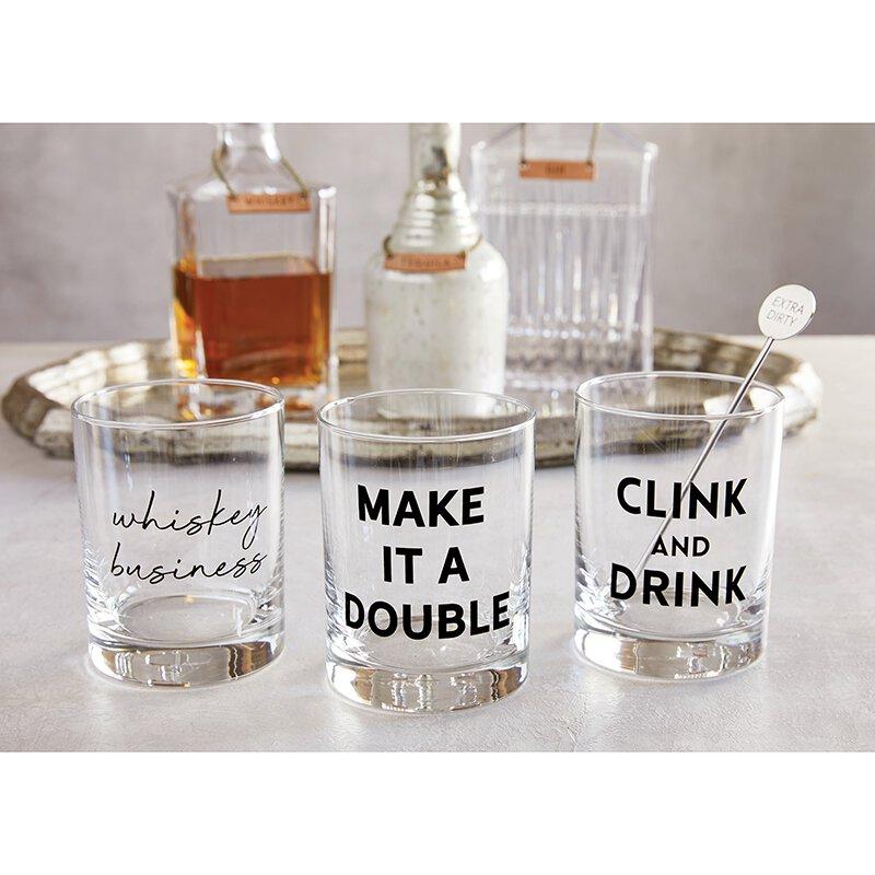 Rocks Glass -Make It A Double