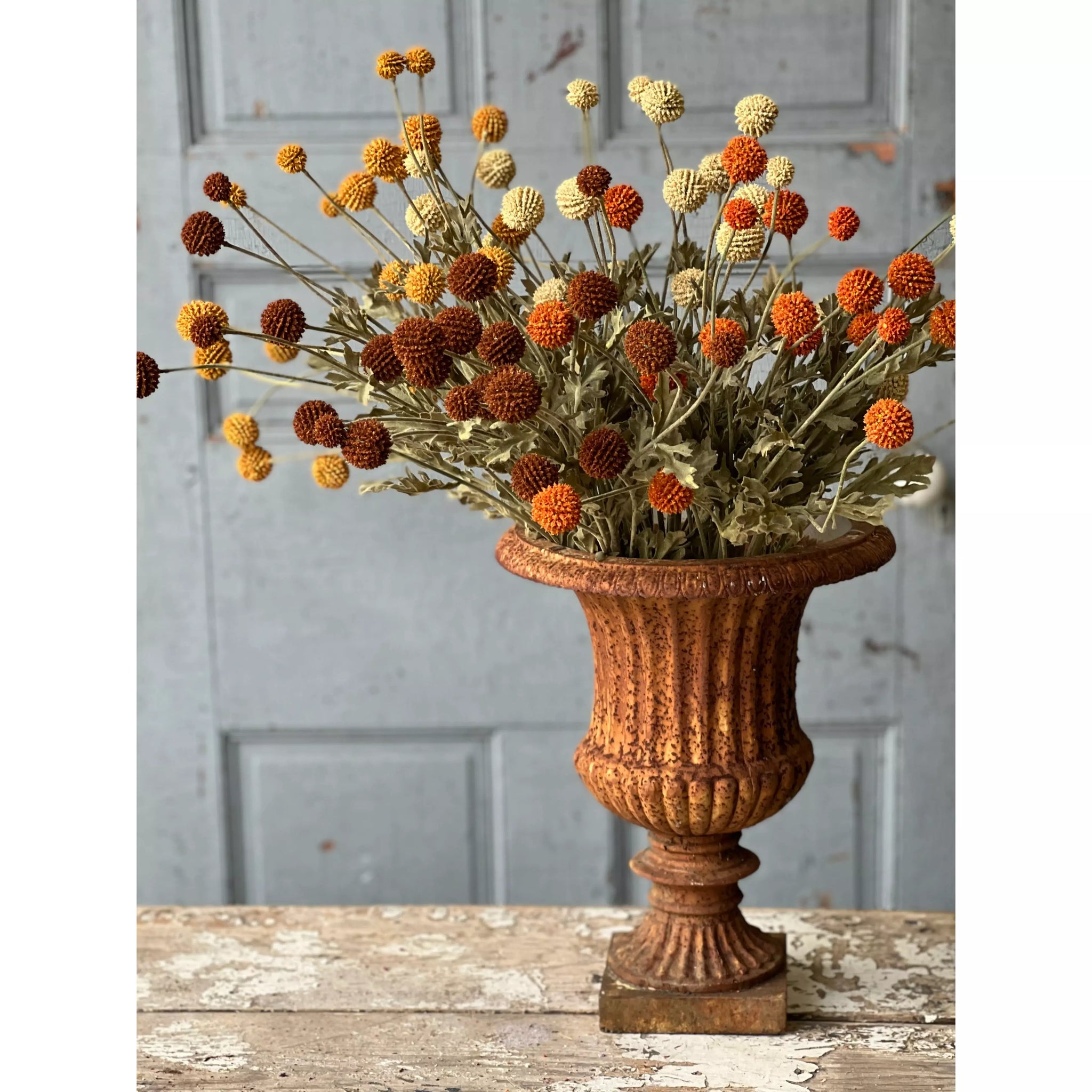 Dried Flower Mini Bouquet - Chic  Seafoam - Moss & Embers Home Decorum