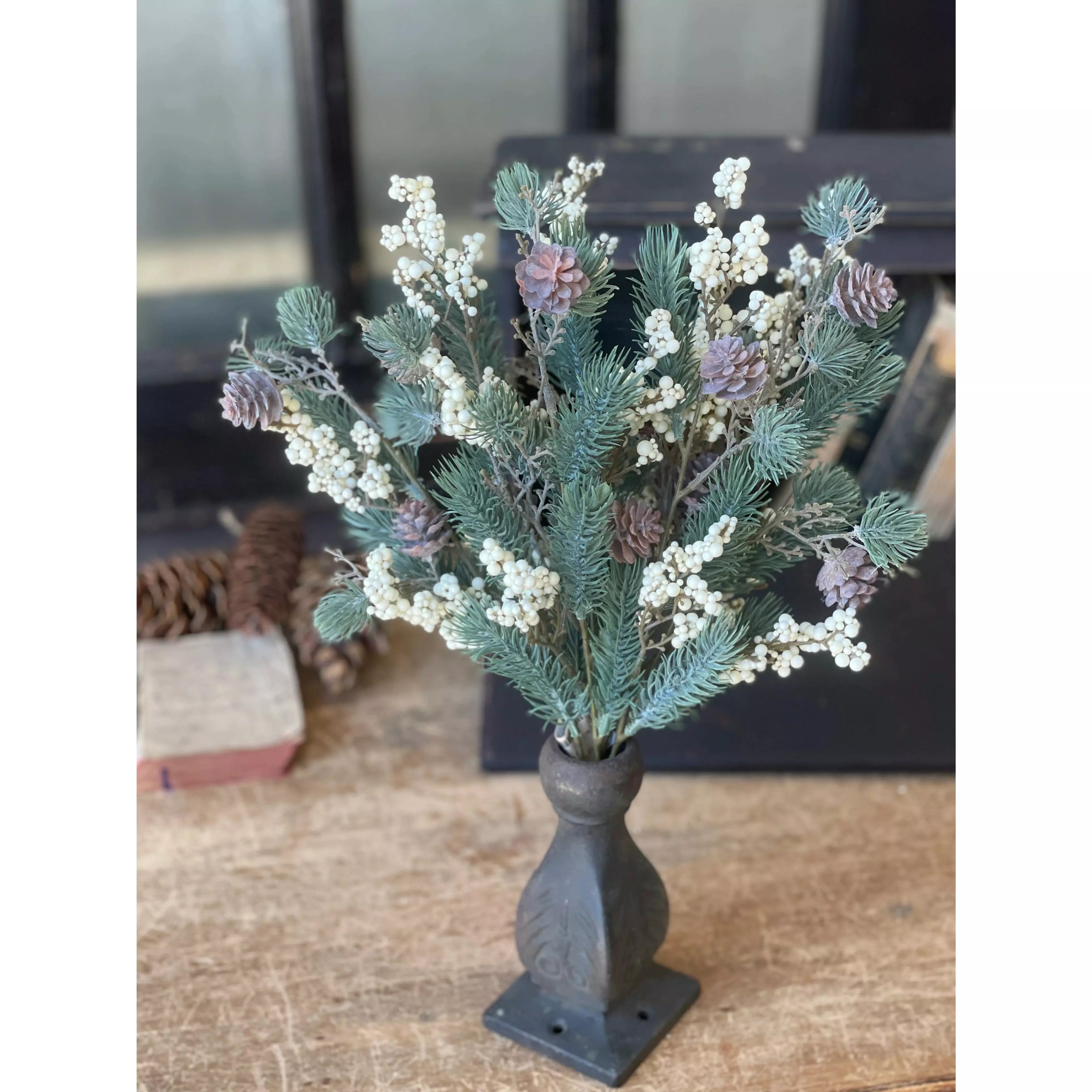 All Spruced Up Bush | Cream