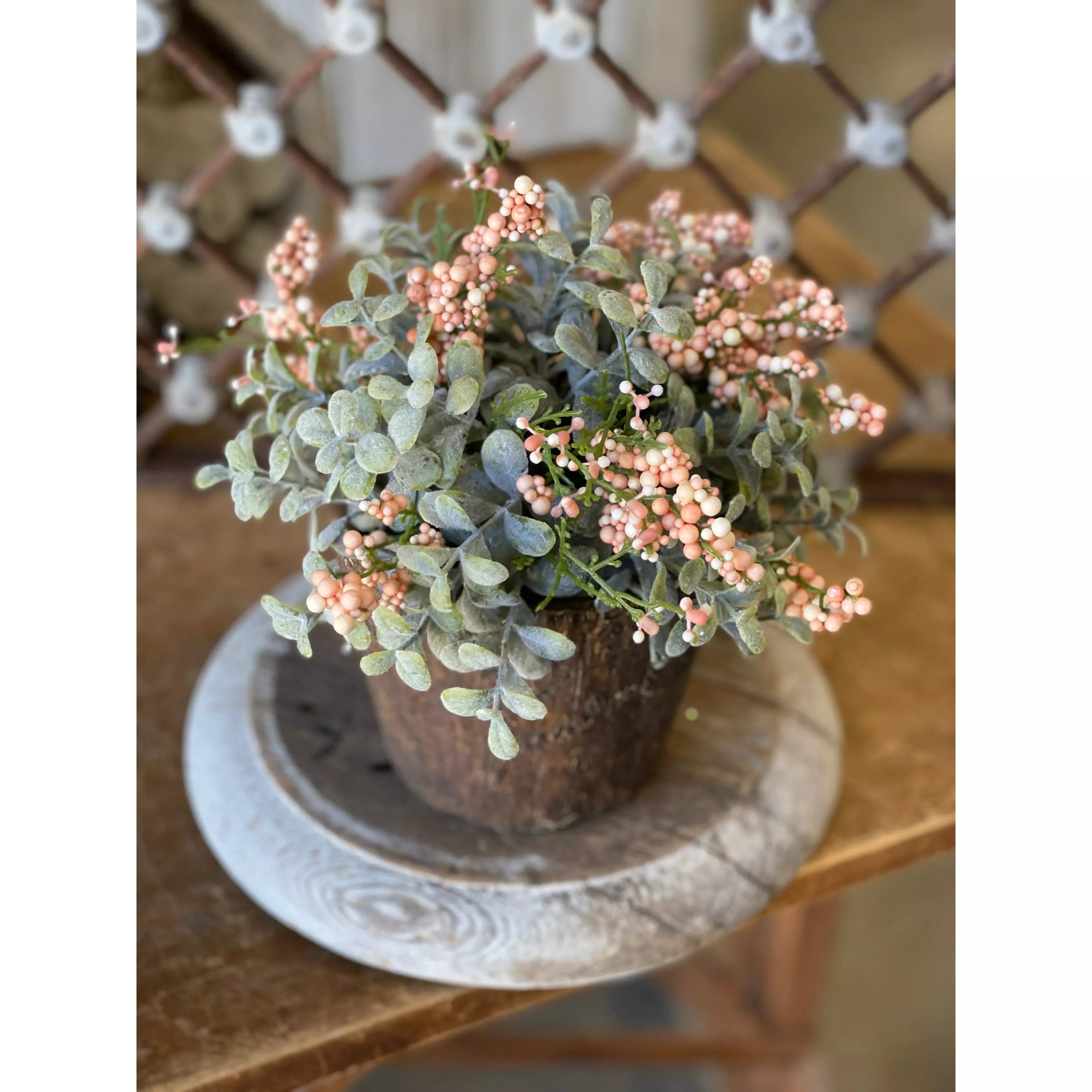 Pebble & Berries Half Sphere | 10" | Posey