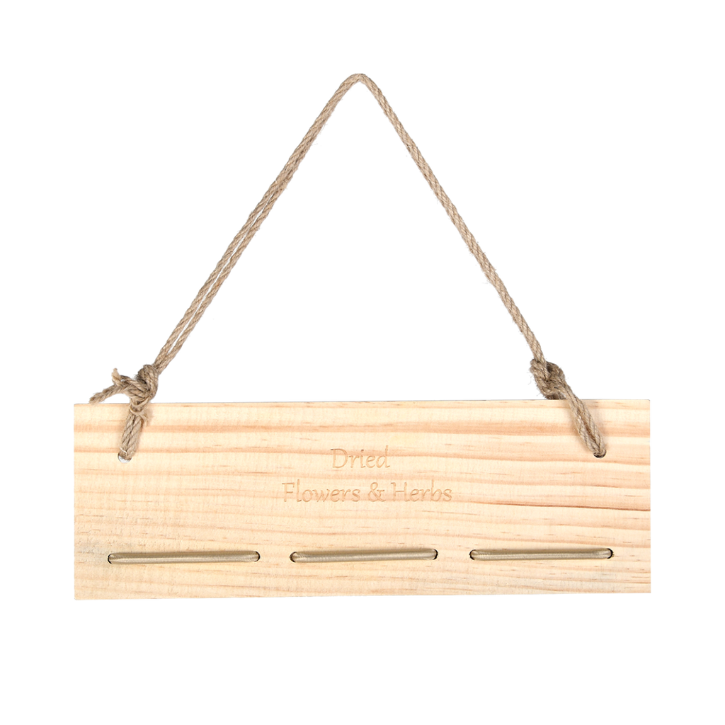 Flowers & Herbs Wood Drying Rack | Small