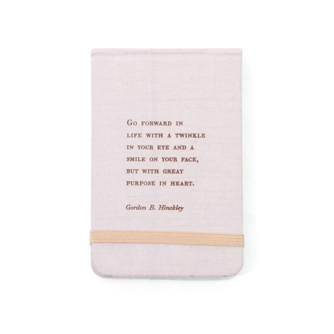 Fabric Notebook - Gordon B. Hinckley