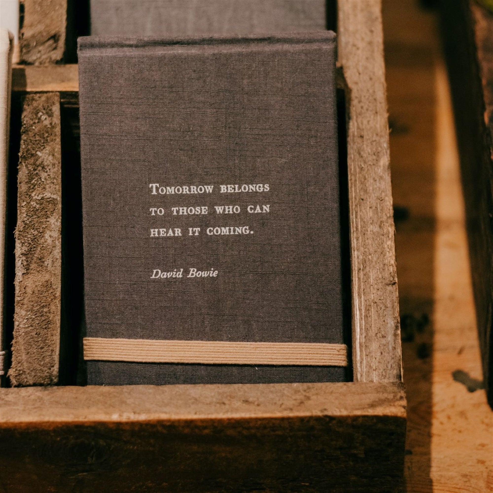Fabric Notebook - David Bowie