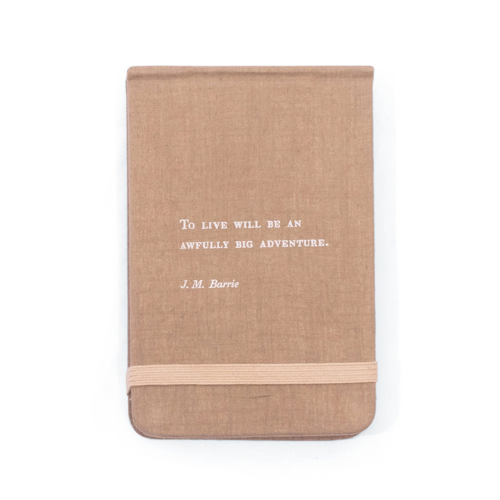 Fabric Notebook - J.M. Barrie