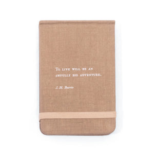 Fabric Notebook - J.M. Barrie