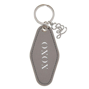 Leather Motel Key Tag