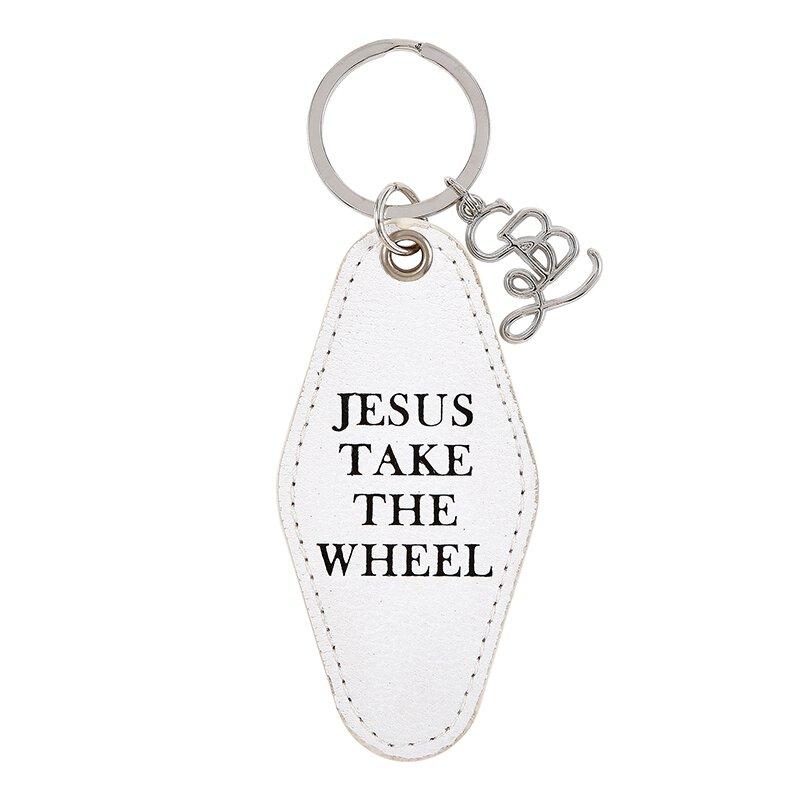 Leather Motel Key Tag