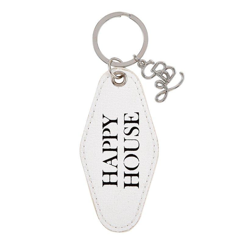 Leather Motel Key Tag