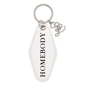 Leather Motel Key Tag