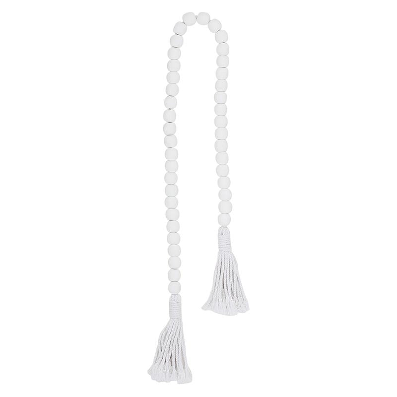 Wood Garland - White