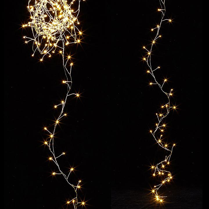 16.5' Lighted Firecracker String Light Garland