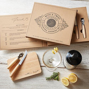 Cardboard Board Book Set - Cocktail Garnish