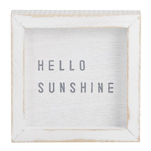 Petite Word Board - Hello Sunshine