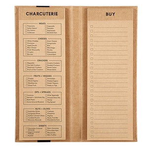 Charcuterie List Pad - Kraft