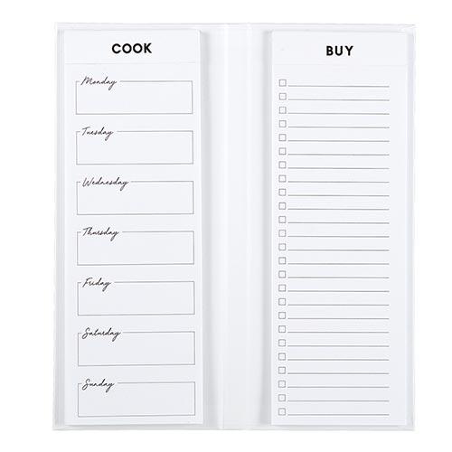 Meal Planner White - Live Organically