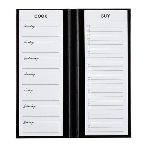 Meal Planner Black - Foodie