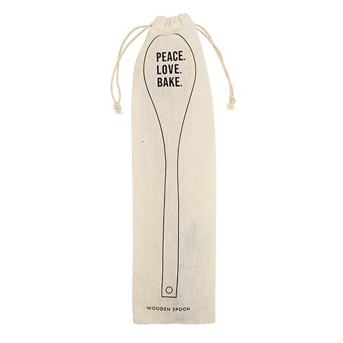 Wooden Spoon w/Baking Sentiment