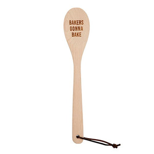 Wooden Spoon w/Baking Sentiment