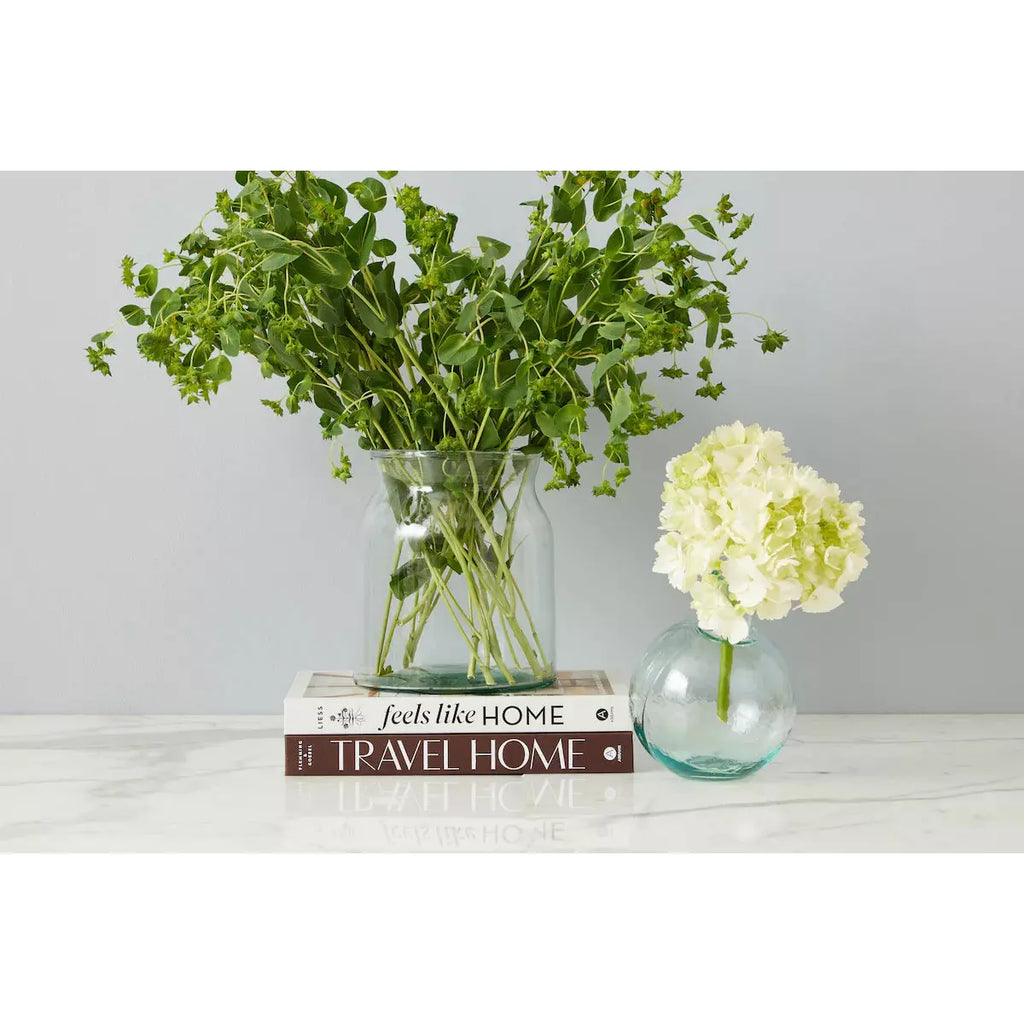 Mouthblown Glass Sphere Bud Vase