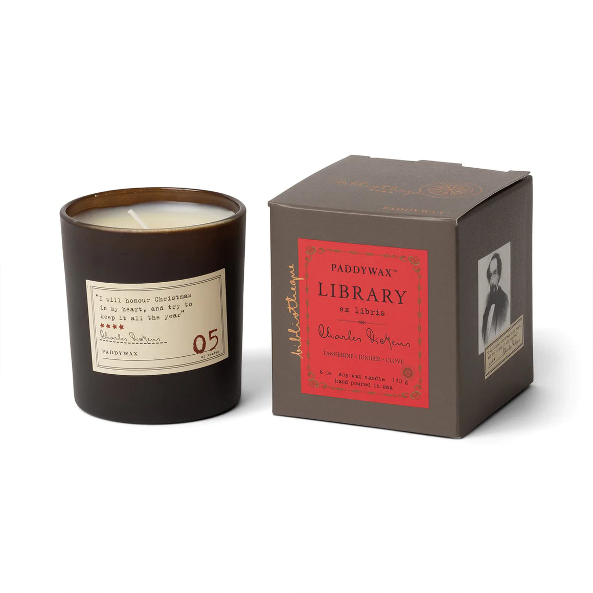 Library Candle Collection - Boxed Glass Vessel