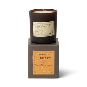 Library Candle Collection - Boxed Glass Vessel
