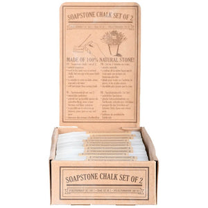 S/2 Soapstone Chalk Set