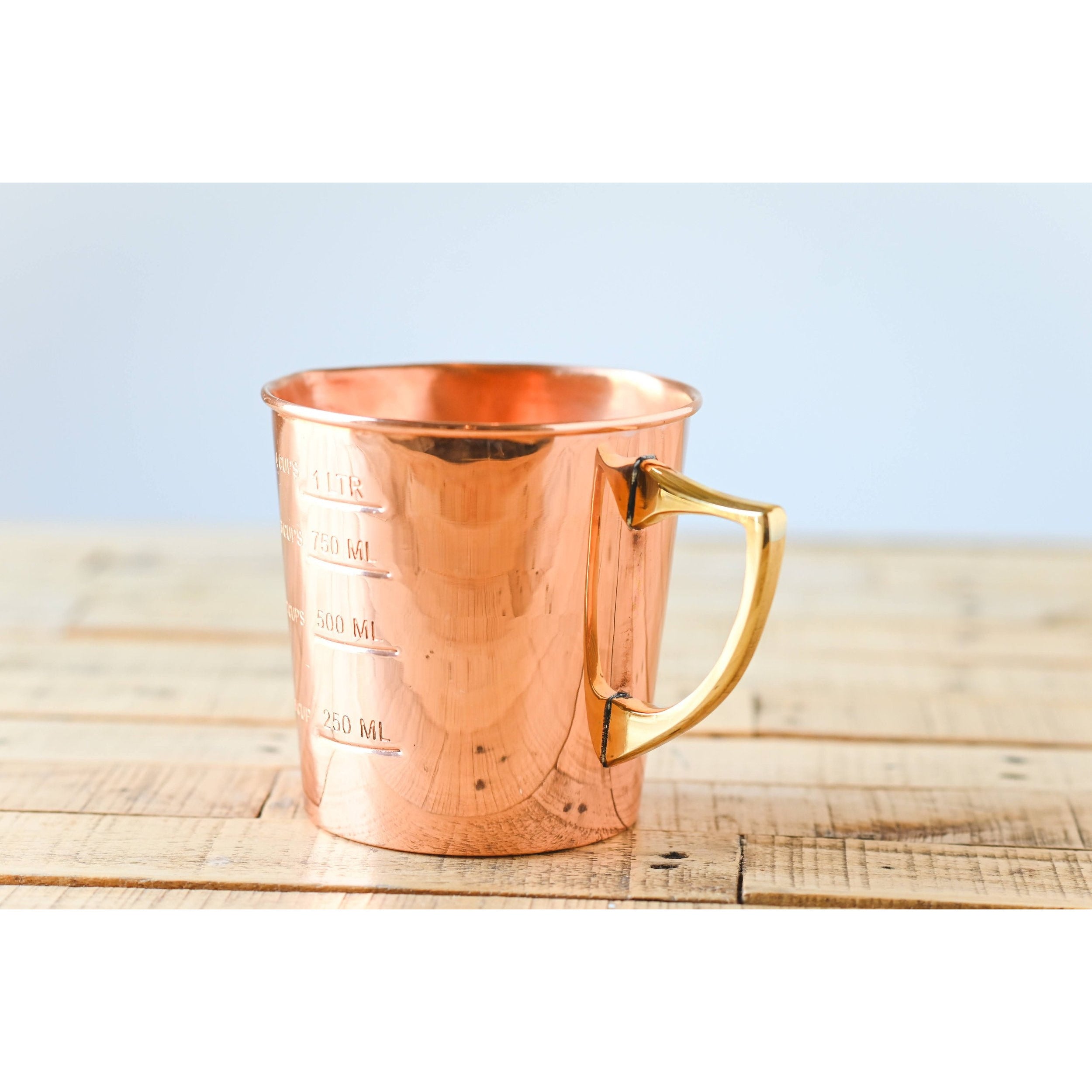 Copper Liquid Measuring Cup - 4 Cup