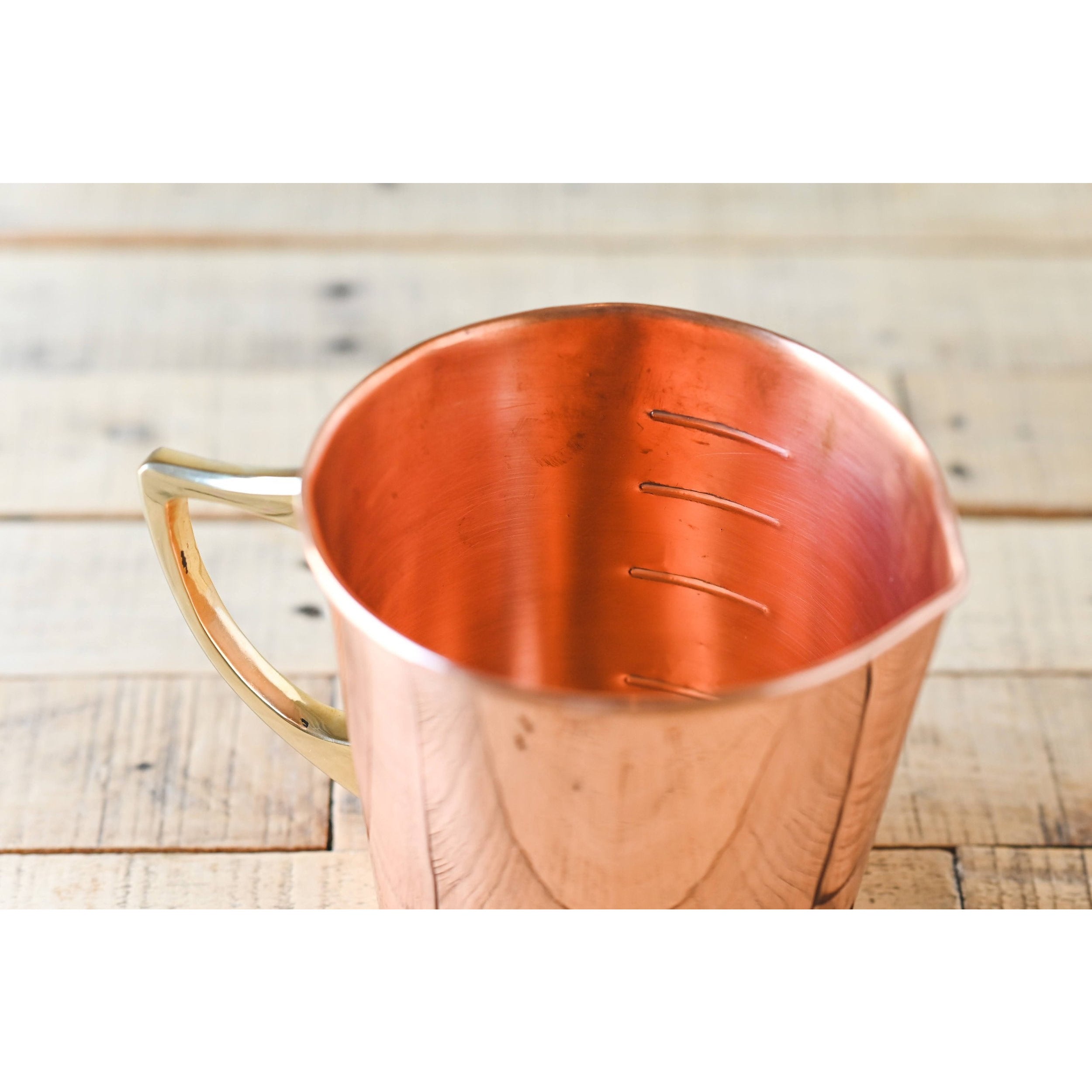 Copper Liquid Measuring Cup - 4 Cup