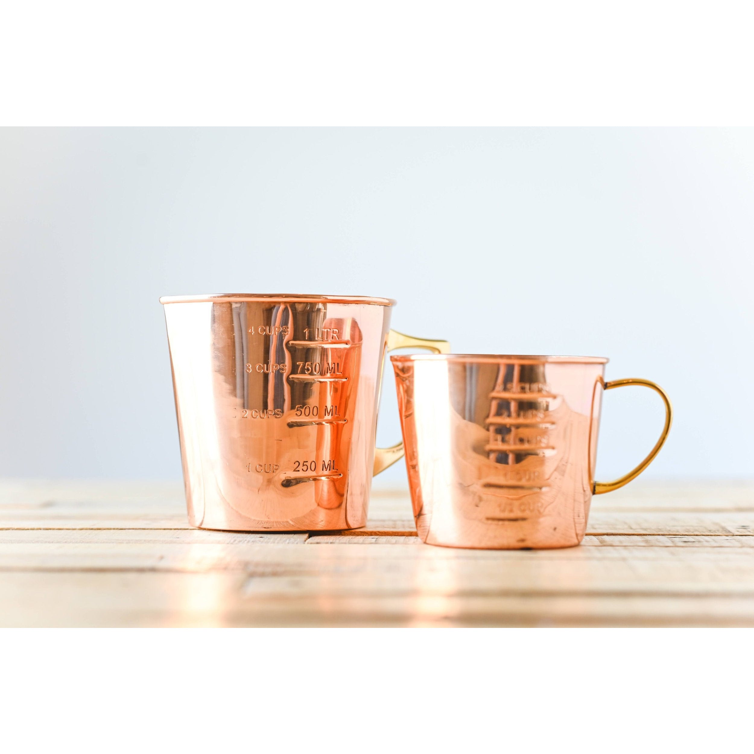 Copper Liquid Measuring Cup - 4 Cup