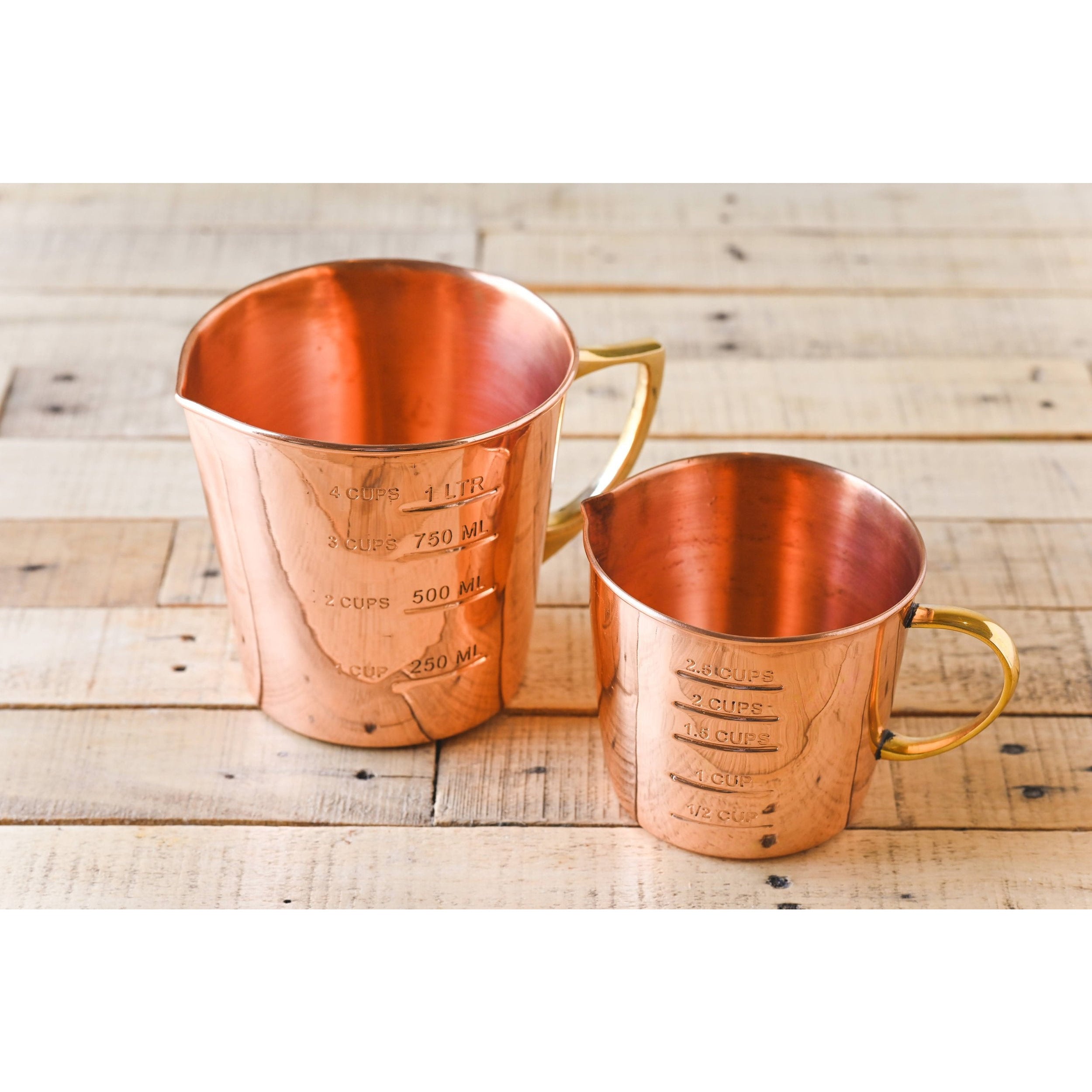 Copper Liquid Measuring Cup - 2.5 Cup