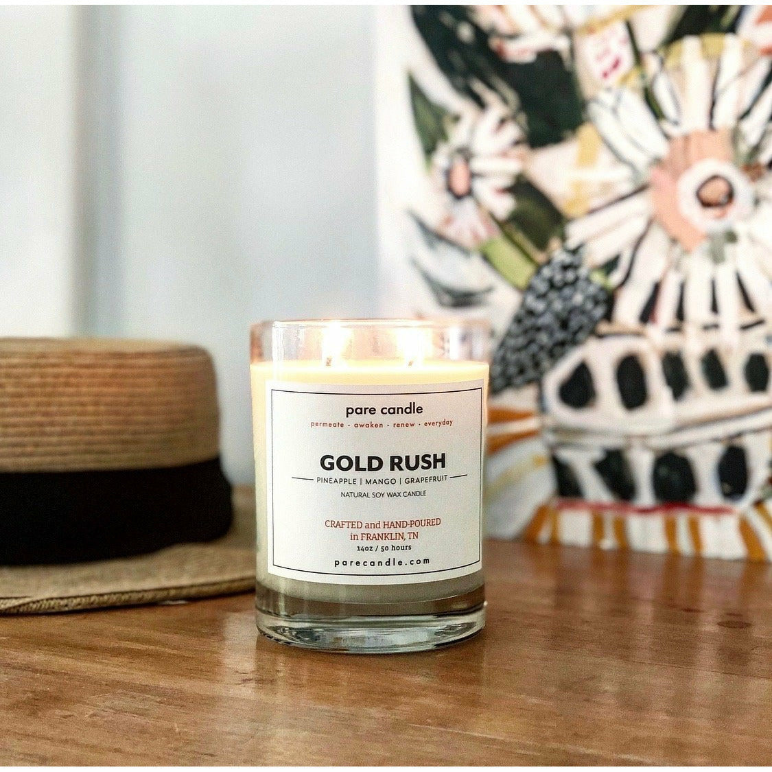 Pare Candle Collection | 14 oz Glass Vessel