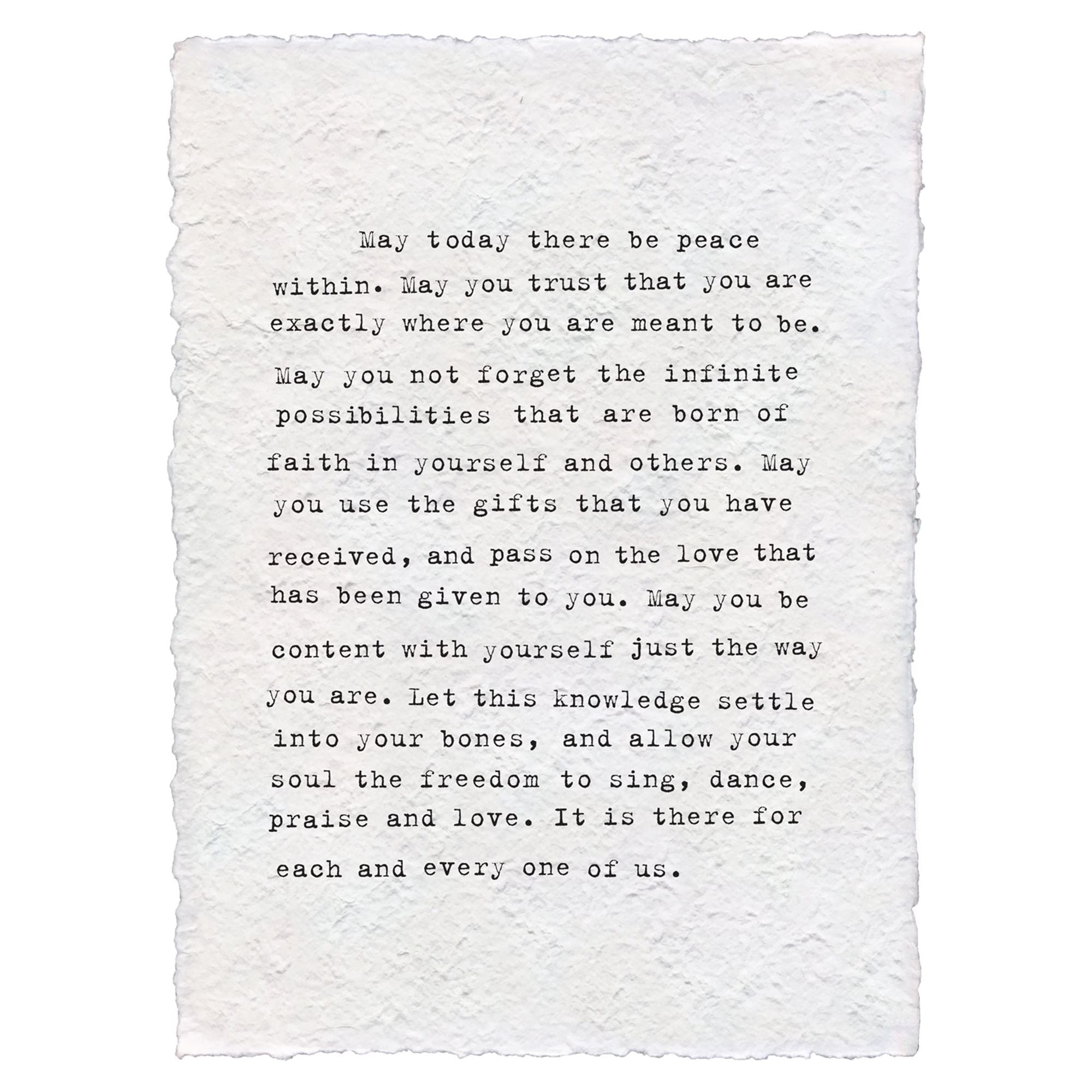 Handmade Paper Prints