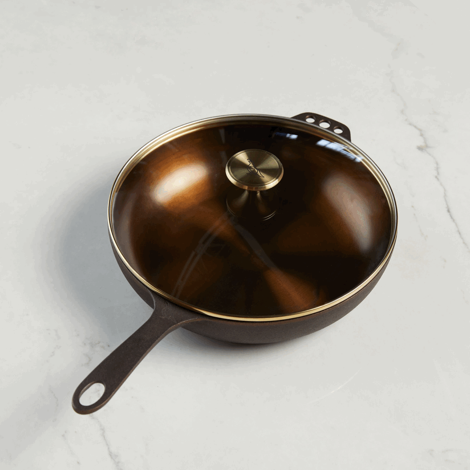 No. 11 Deep Skillet with Glass Lid