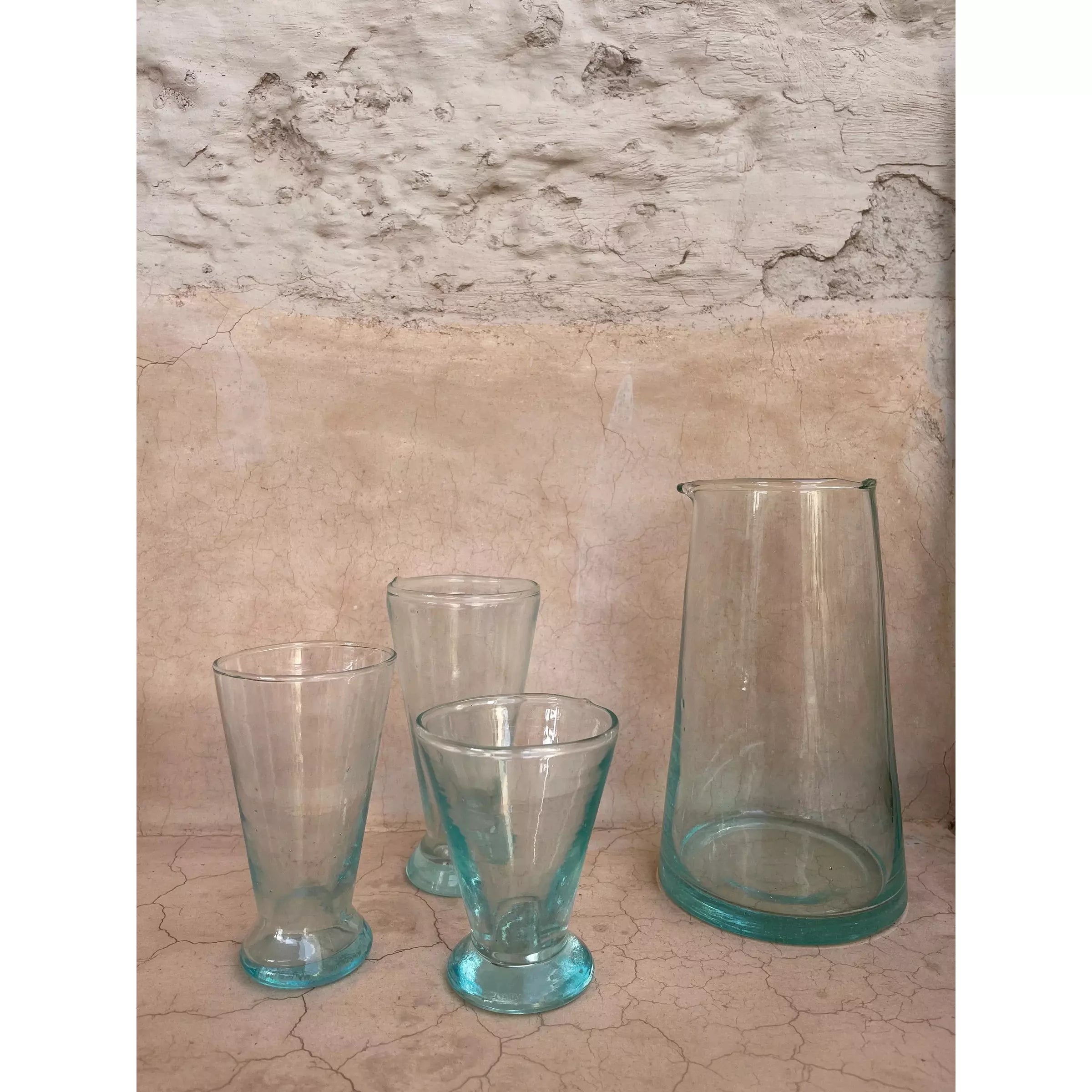 Beldi Tapered Carafe | Clear