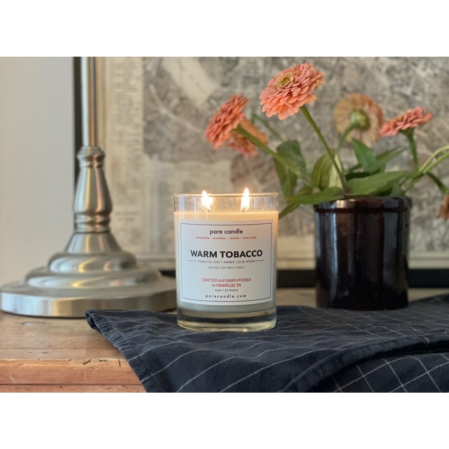 Pare Candle Collection | 14 oz Glass Vessel