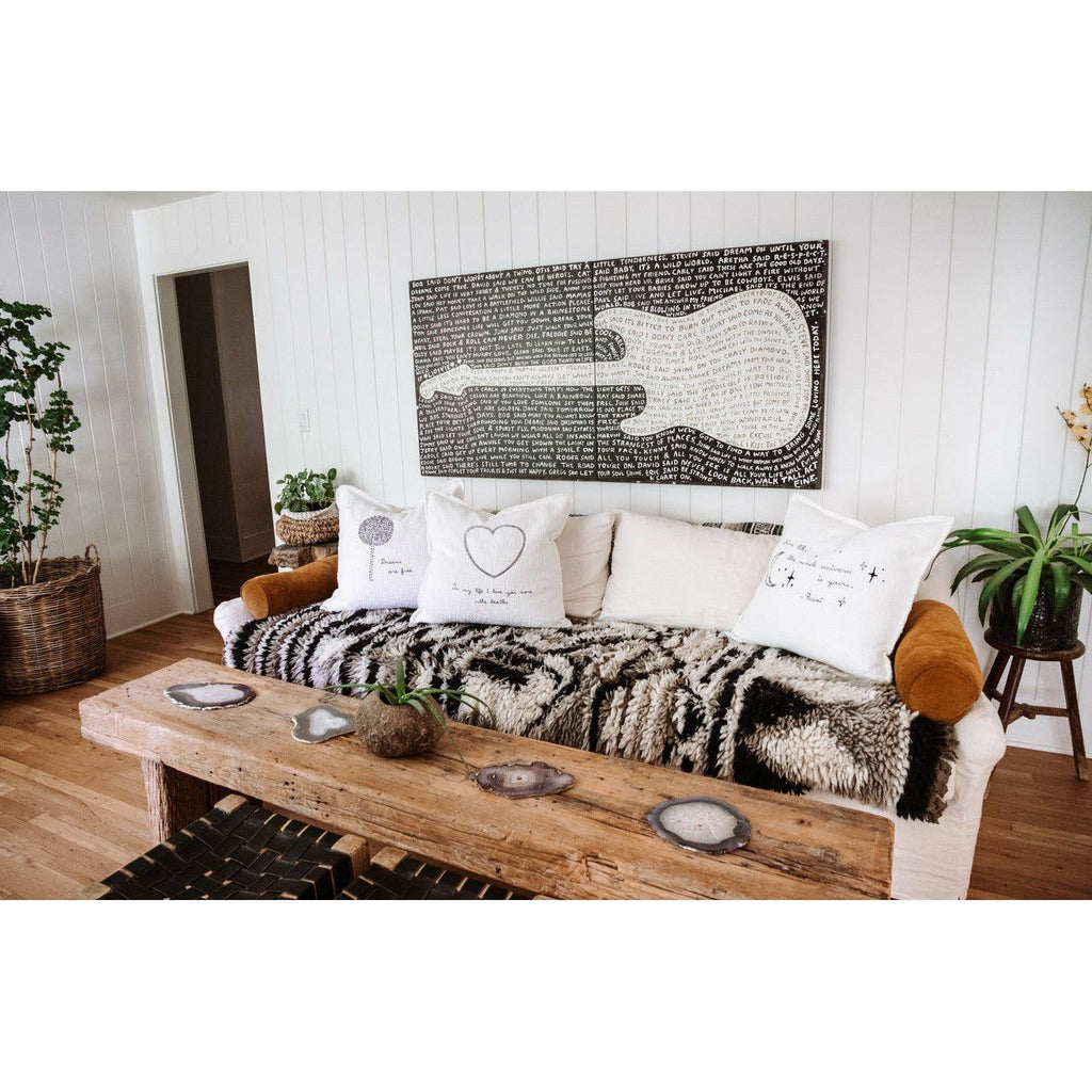 Pillow Collection - Dreams are Free (Dandelion) Embroidered Pillow