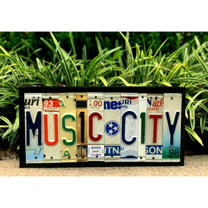 Locally Hand Crafted Custom License Plate Signs