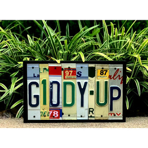 Locally Hand Crafted Custom License Plate Signs