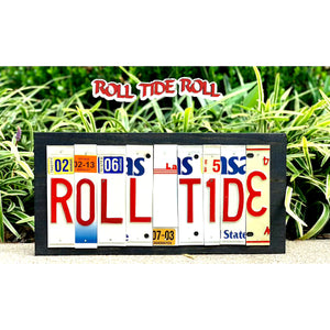 Locally Hand Crafted Custom License Plate Signs