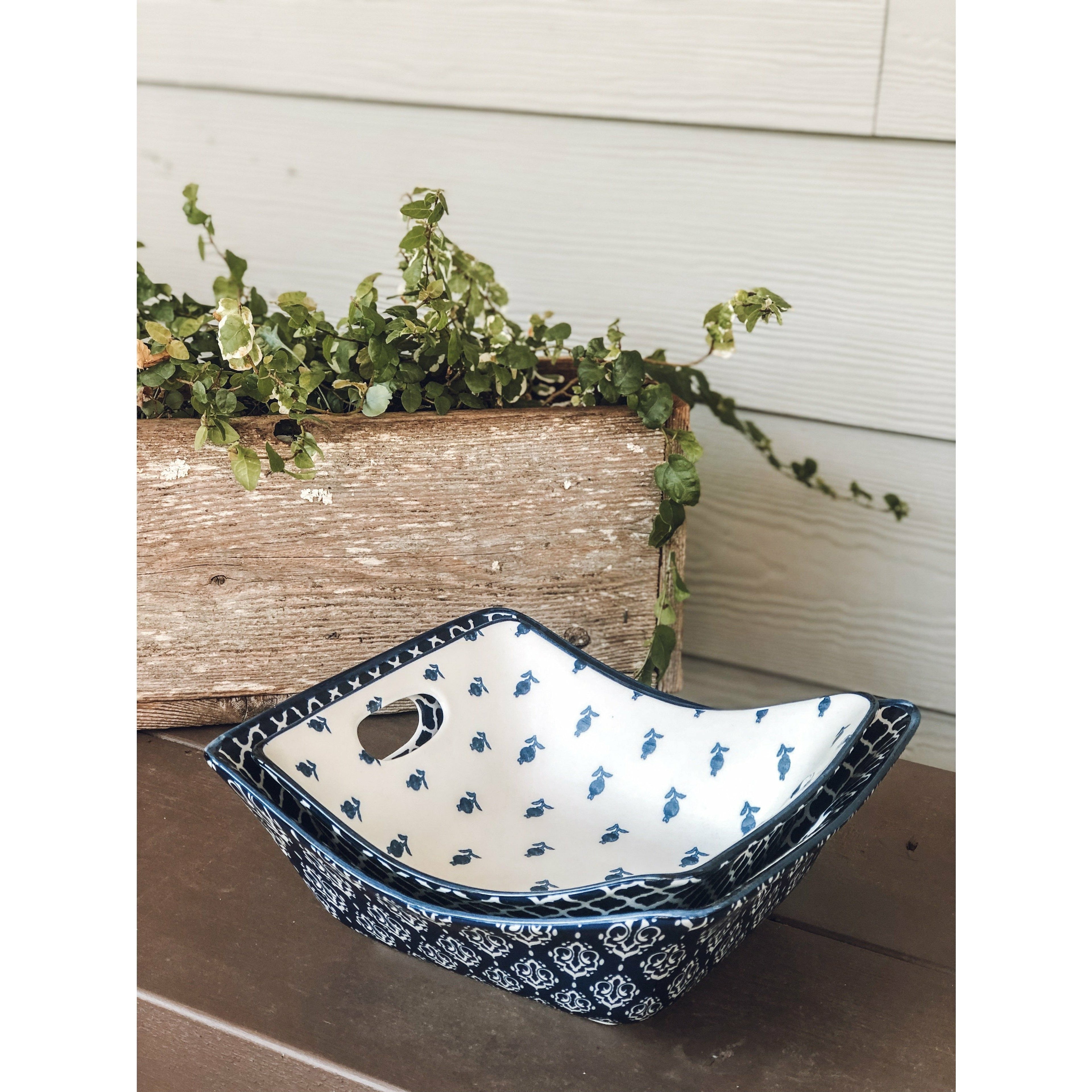 Square Serveware Bowls