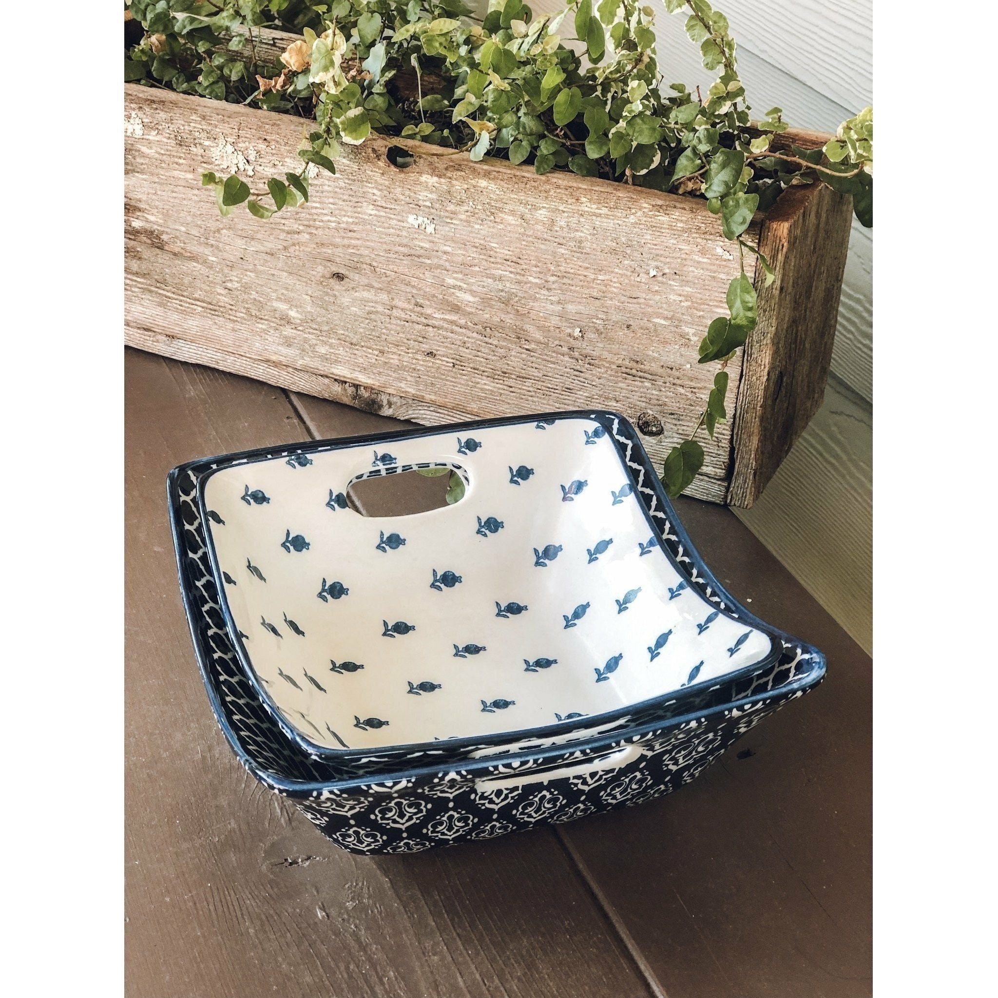 Square Serveware Bowls