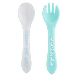 Silicone Spoon & Fork Set