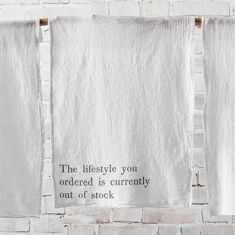 F2F Tea Towel - Lifestyle Ordered is Out of Stock