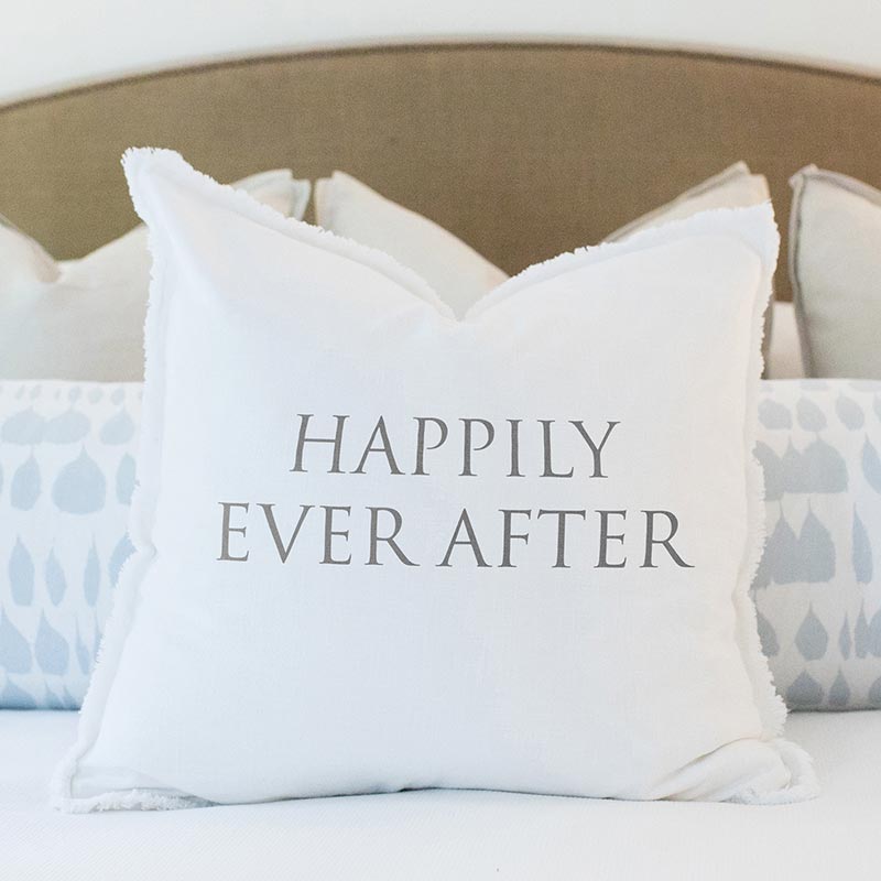 Happily Ever After Euro Pillow