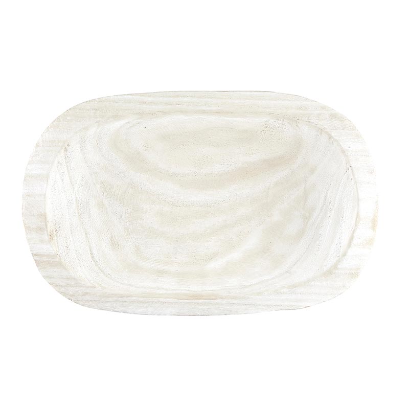 White Paulownia Wood Bowl